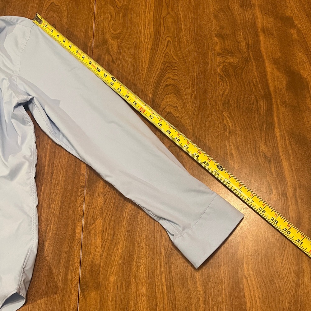 Polo Ralph Lauren Slim Fit Performance Shirt Mens XXL Light Blue Button Down - Picture 13 of 16